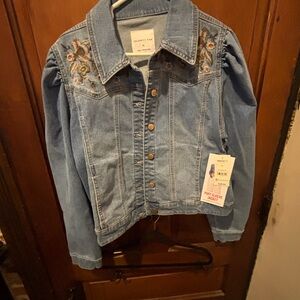 Celebrity Pink Light Blue Jean Jacket